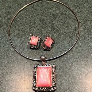 Vintage MJ Marie Jennifer necklace set